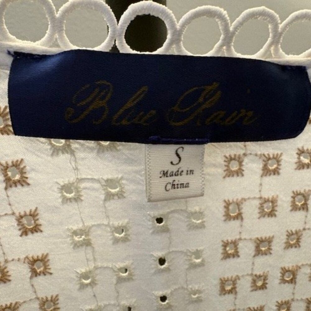 Blue Rain Boho Long Sleeve Top - Picture 2 of 2